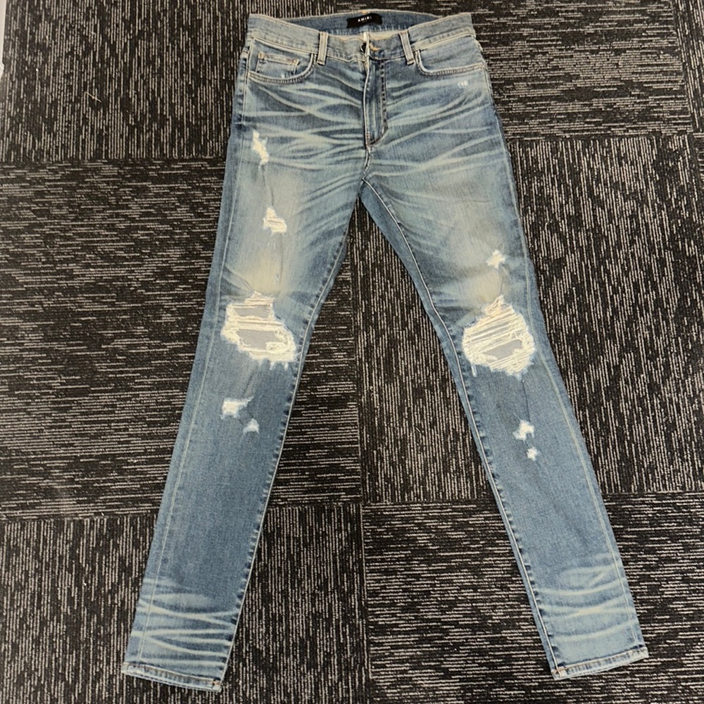 AMIRI distressed jeans